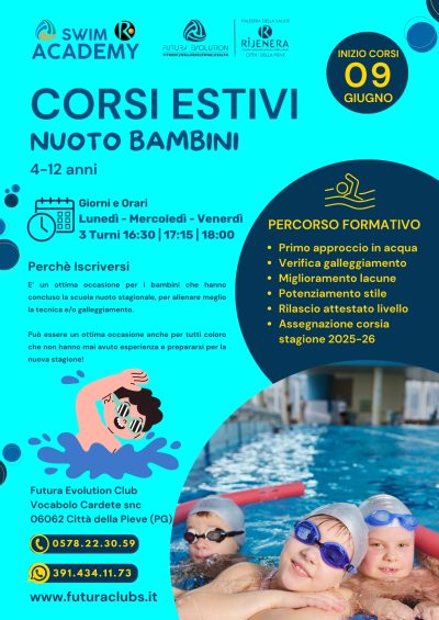 Corsi Estivi Nuoto 2025